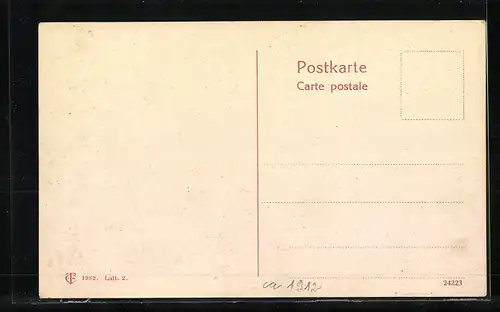 AK Hondenkar, Hundegespann vorm Milchwagen
