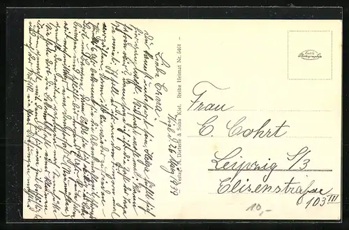 AK Kiel, Holtenauer Strasse mit Strassenbahnen