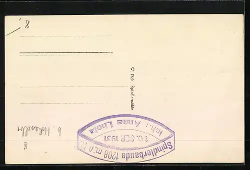 AK Hohenelbe, Talsperre und Krausebauden