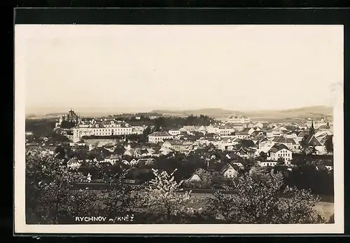 AK Rychnov n. Kn. / Reichenau, Gesamtansicht der Stadt