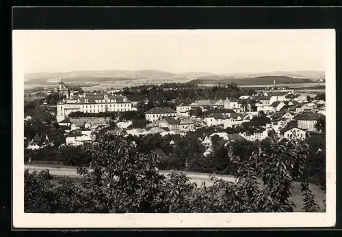 AK Reichenau a. d. Kn., Ortsansicht aus der Vogelschau