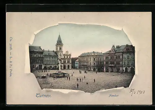 AK Turnau / Turnov, Namesti