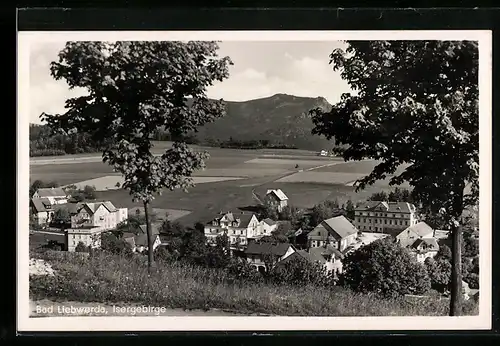 AK Bad Liebwerda / Lazne Libverda, Ortspartie, Isergebirge