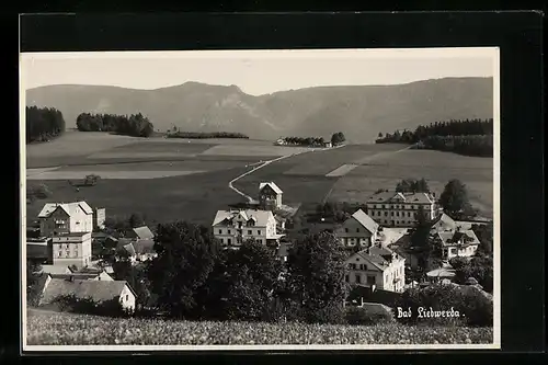 AK Bad Liebwerda / Lazne Libverda, Teilansicht des Ortes