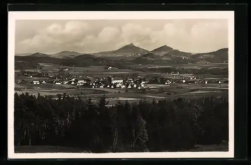 AK Dauba, Panorama mit Roll