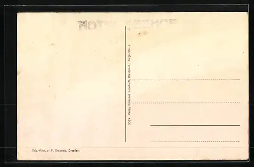 AK Hammer am See, Hotel Seehof, Teilansicht