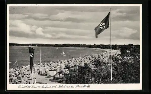 AK Timmendorferstrand, Blick von der Strandhalle, n