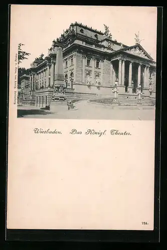 AK Wiesbaden, Das Königliche Theater