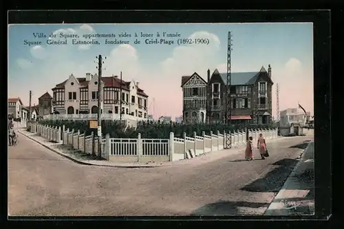AK Criel-Plage, Villa du Square