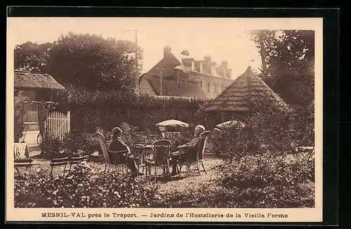 AK Mesnil-Val, Jardins de l`Hostellerie de la Vieile Ferme