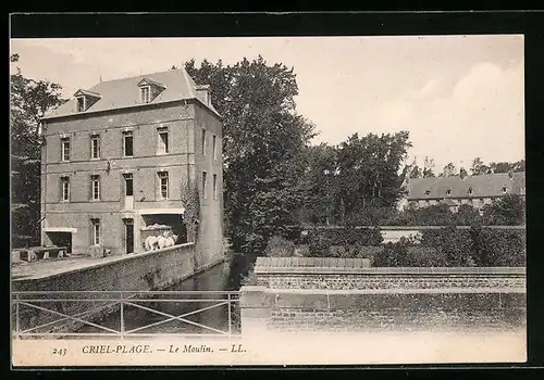 AK Criel-Plage, Le Moulin