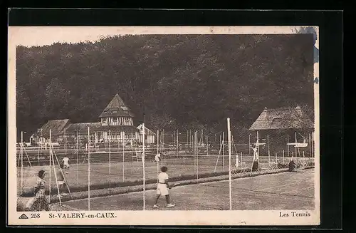 AK Saint-Valéry-en-Caux, Les Tennis