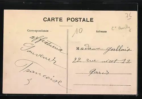 AK Fréville, Route de Duclair