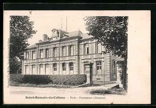 AK St-Romain-de-Colbosc, Ecole, Pensionnat, Garcons