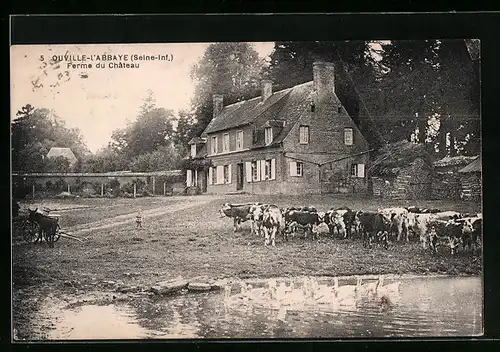 AK Ouville-l`Abbaye, Ferme du Château