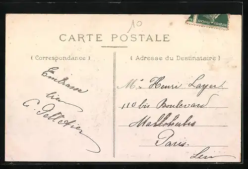 AK Yvetot, route de Rouen