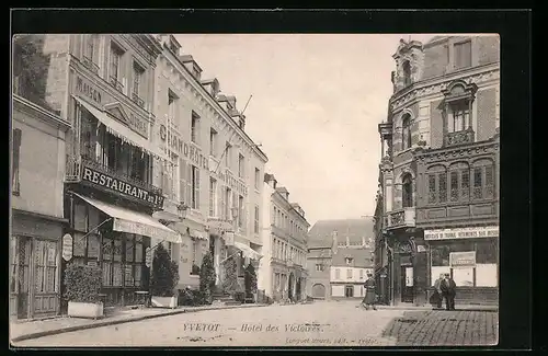 AK Yvetot, Hôtel des Victoires