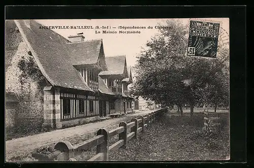 AK Angerville-Bailleul, La Maison Normande