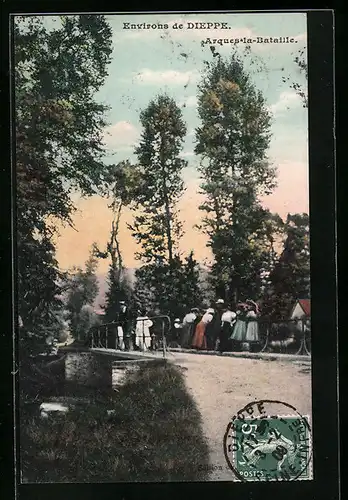 AK Arques-la-Bataille, Le Pont
