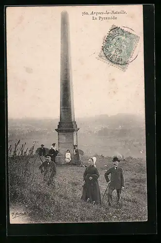 AK Arques-la-Bataille, La pyramide