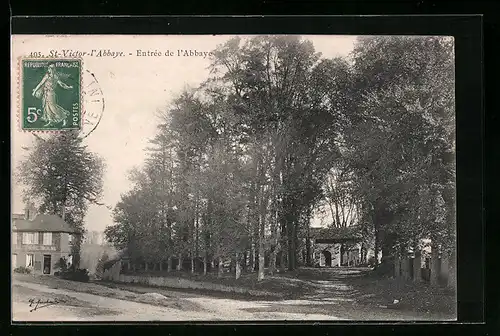 AK St-Victor-l`Abbaye, Entrée de l`Abbaye