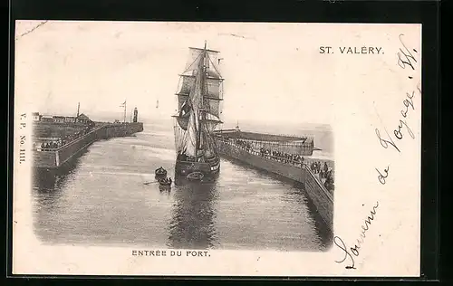 AK St. Valéry, Entrée du Port