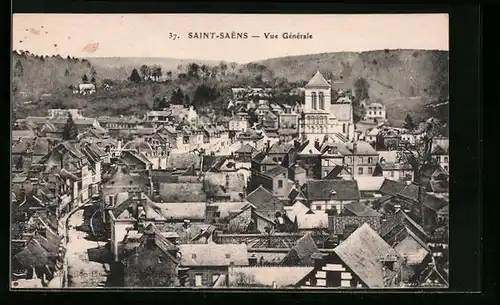 AK Saint-Saens, Vue Générale