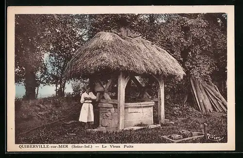 AK Quiberville-sur-Mer, Le Vieux Puits