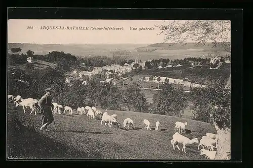 AK Arques-la-Bataille, Vue générale