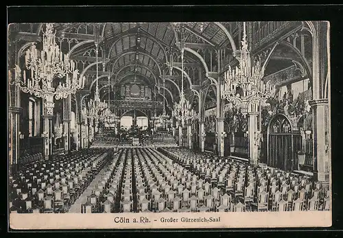 AK Köln, Grosser Gürzenich-Saal