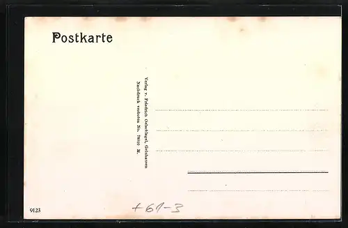 AK Gelnhausen, Totalansicht nach Merian 1645