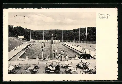 AK Pirmasens, Blick in das Stadtbad