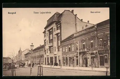 AK Szeged, Tisza Lajos-körut, Sas-udvar