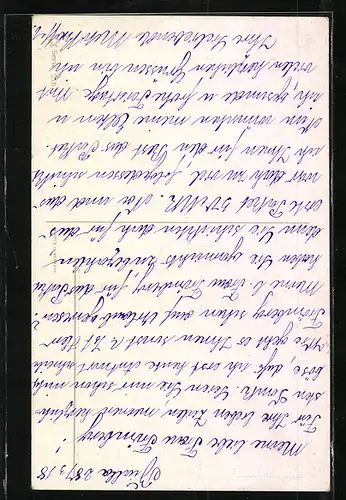 Künstler-AK Kätzchen in Korb