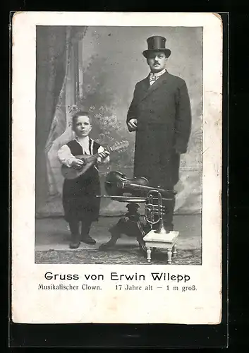 AK Erwin Wilepp, musikalischer Clown