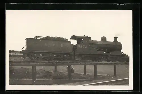 AK Englische Dampflokomotive der LNER