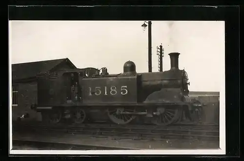 Foto-AK Lokomotive der englischen Eisenbahn No. 15185