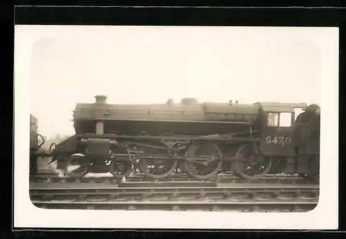 Foto-AK Lokomotive der englischen Eisenbahn No. 5470