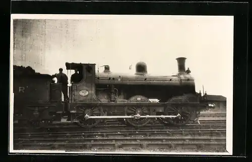 Foto-AK Englische Eisenbahn, Lokomotive der Caledonian Railway No. 753