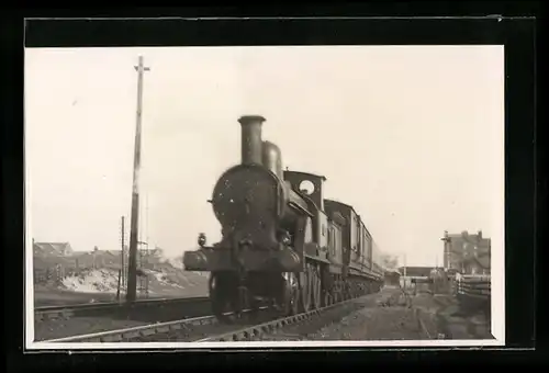 Foto-AK Lokomotive der englischen Eisenbahn