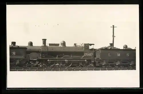 Foto-AK Englische Eisenbahn, Lokomotive der L. M. S. No. 17257