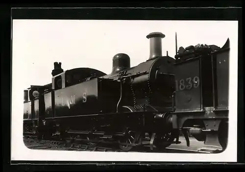 Foto-AK Englische Eisenbahn, Lokomotive der L. M. S. No.1839