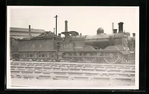 Foto-AK Englische Eisenbahn, Lokomotive der L. M. S. No. 3485