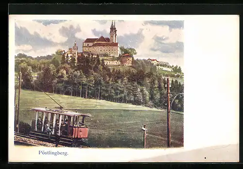 AK Bergbahn am Pöstlingberg