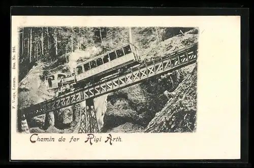AK Rigi Arth, Chemin de fer, Bergbahn