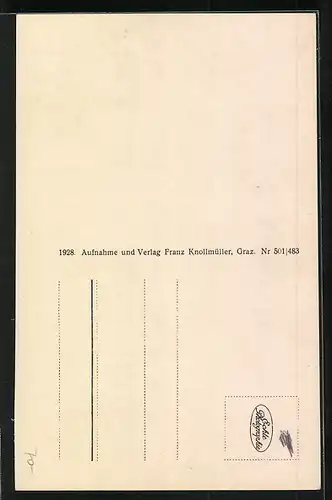 AK Graz, Bergbahn vor dem Schloss