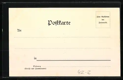 AK Jäger beim Stelldichein mit einer Dame