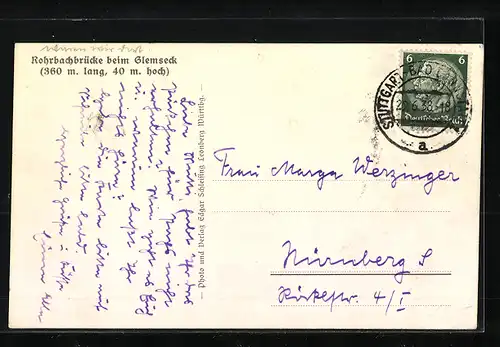 AK Glemseck, an der Rohrbachbrücke