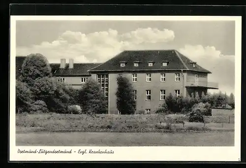 AK Dortmund, Blick auf das Evgl. Krankenhaus