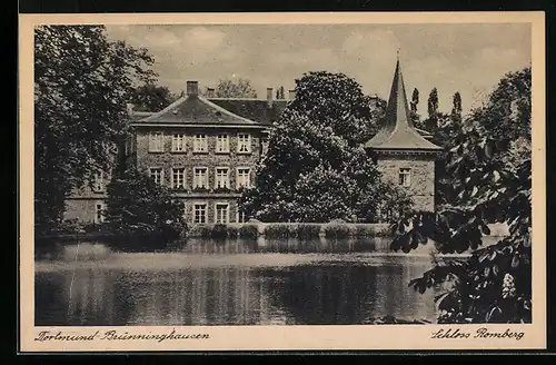 AK Dortmund-Brünninghausen, Blick zum Schloss Romberg